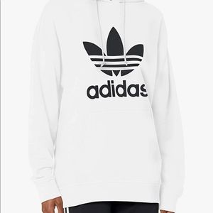White Adidas Sweatshirt